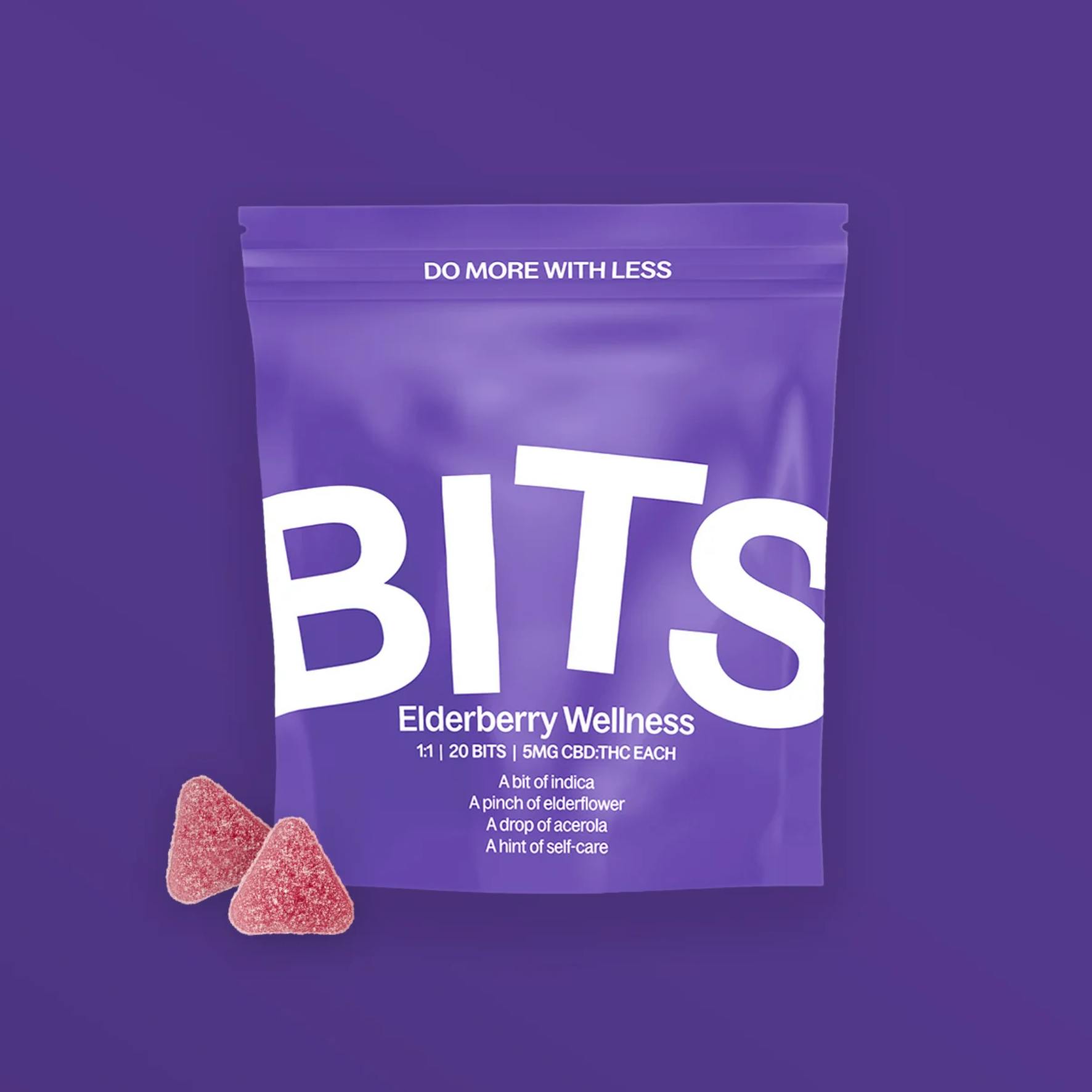Bits Elderberry Wellness CBDTHC [20pk] (100mg) Leafly